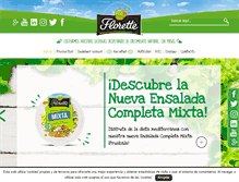 Tablet Screenshot of florette.es