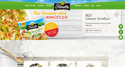 Desktop Screenshot of florette.de